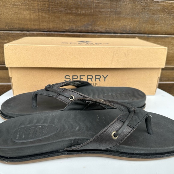 NIB SPERRY Waveside PLUSHWAVE Flip Flops. - Picture 4 of 8